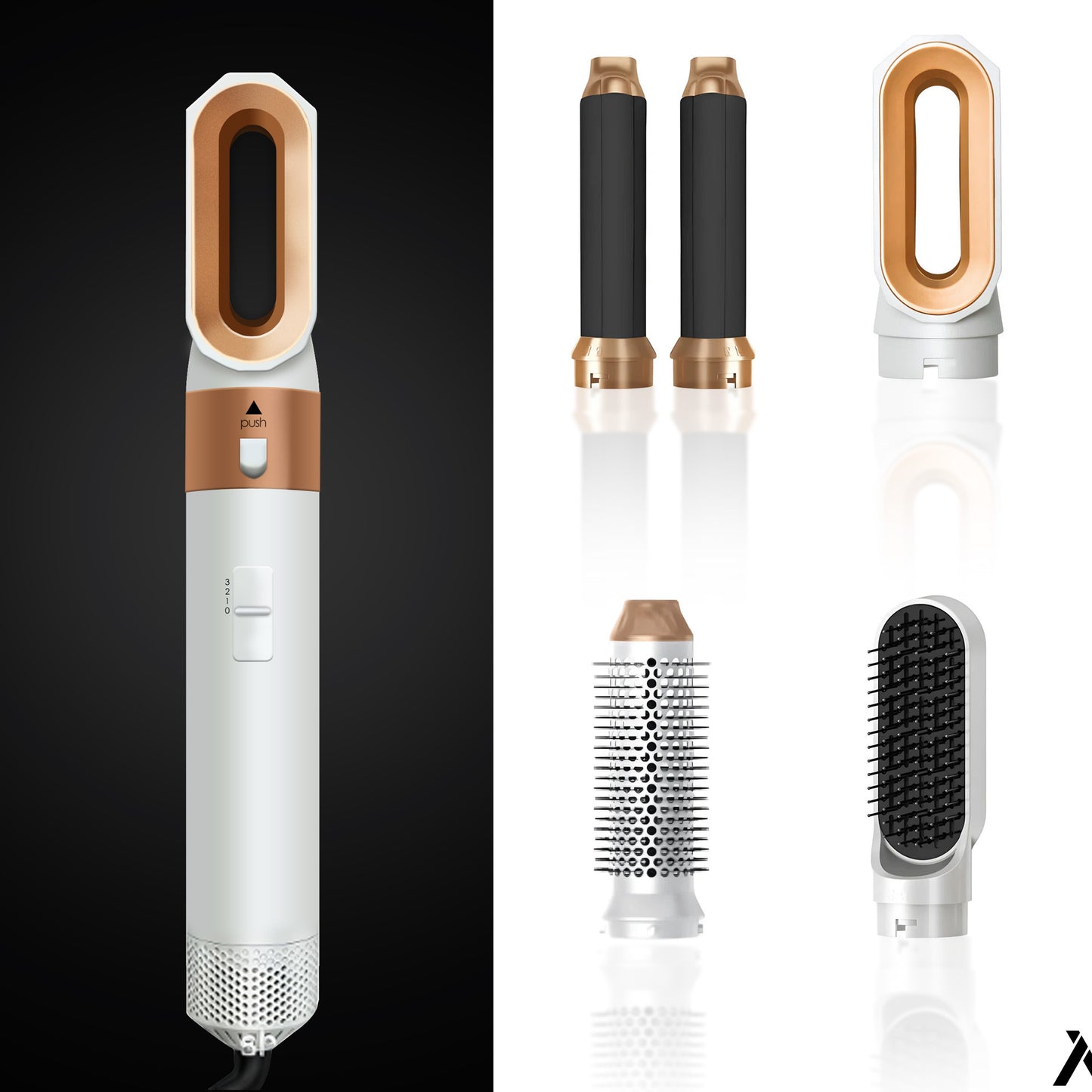 Vynova 5-in-1 Hair Styler [1 Year Warranty]